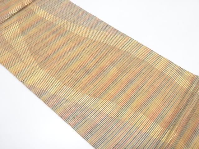 抽象模様織出し袋帯